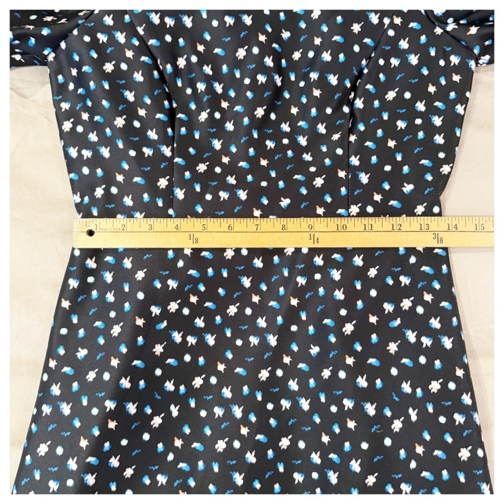 Jason Wu Fall 2018 Black Floral Dress NWT size 4 - Picture 15 of 16